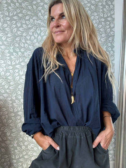 Boho Shirt Navy