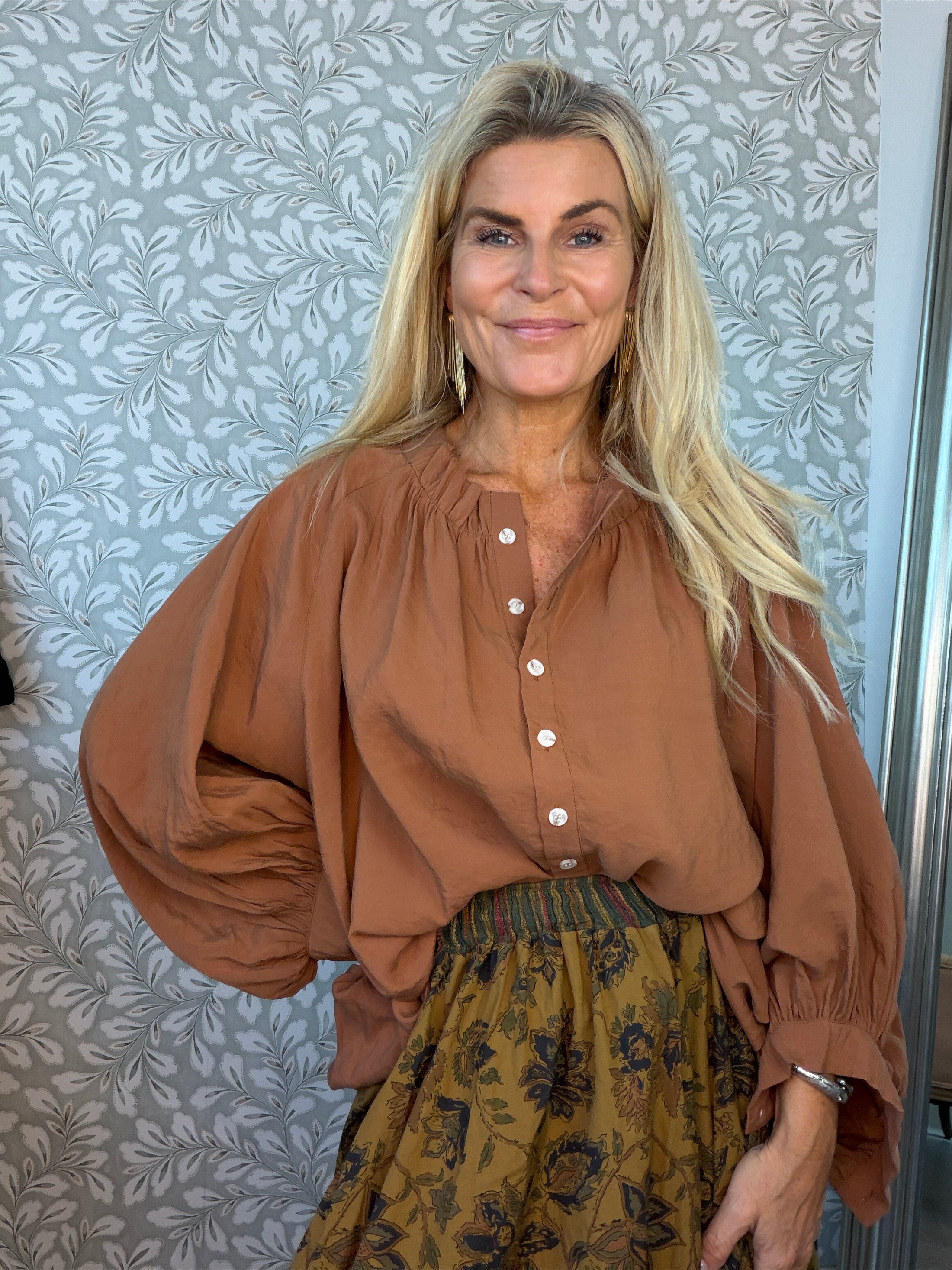 Vilda Shirt Brown