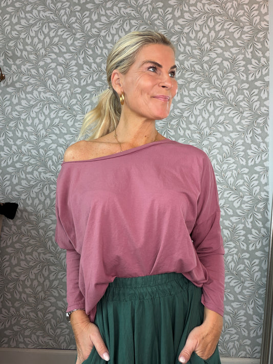 Basic tee light purple