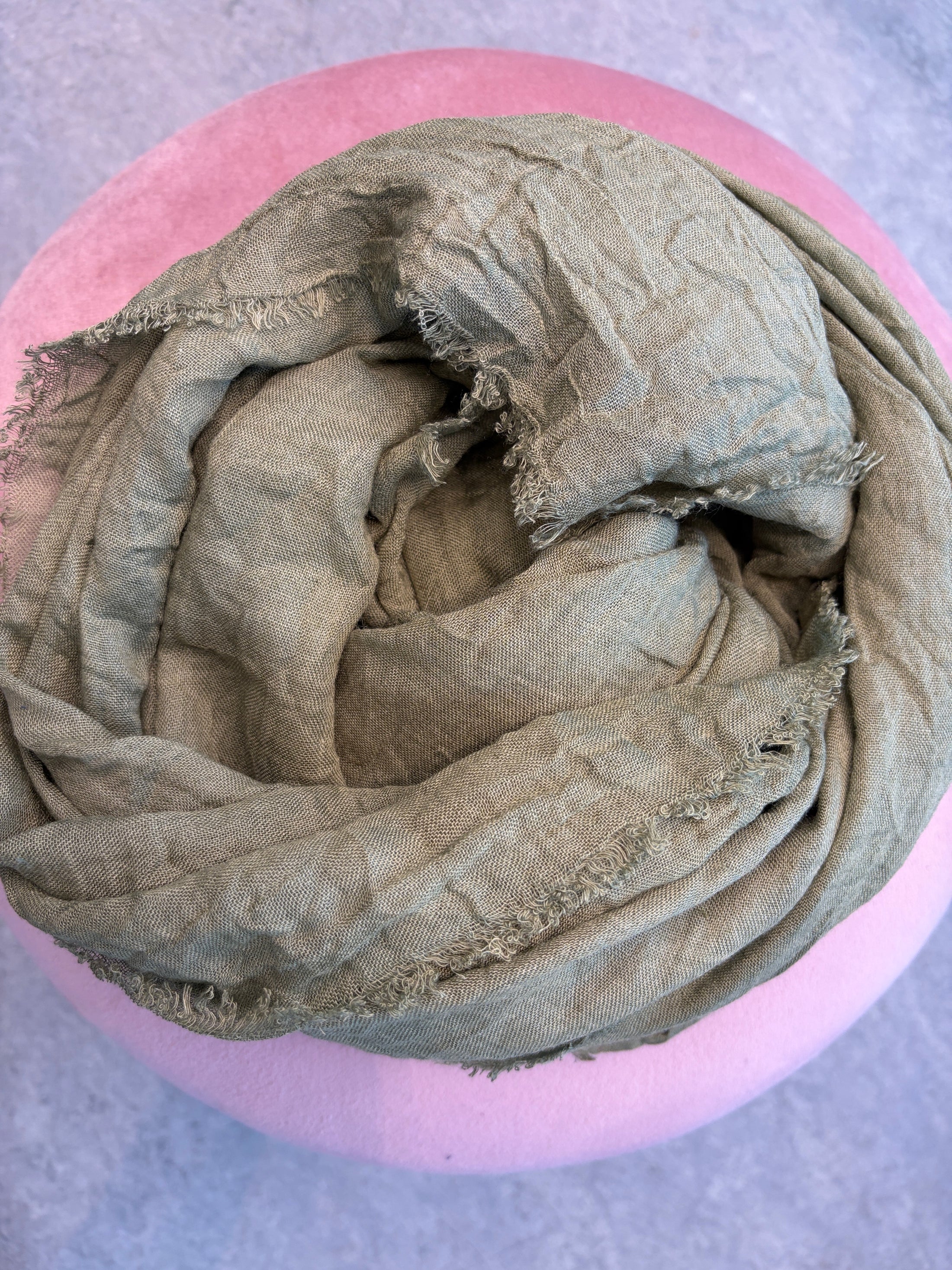 Scarf Dusty green