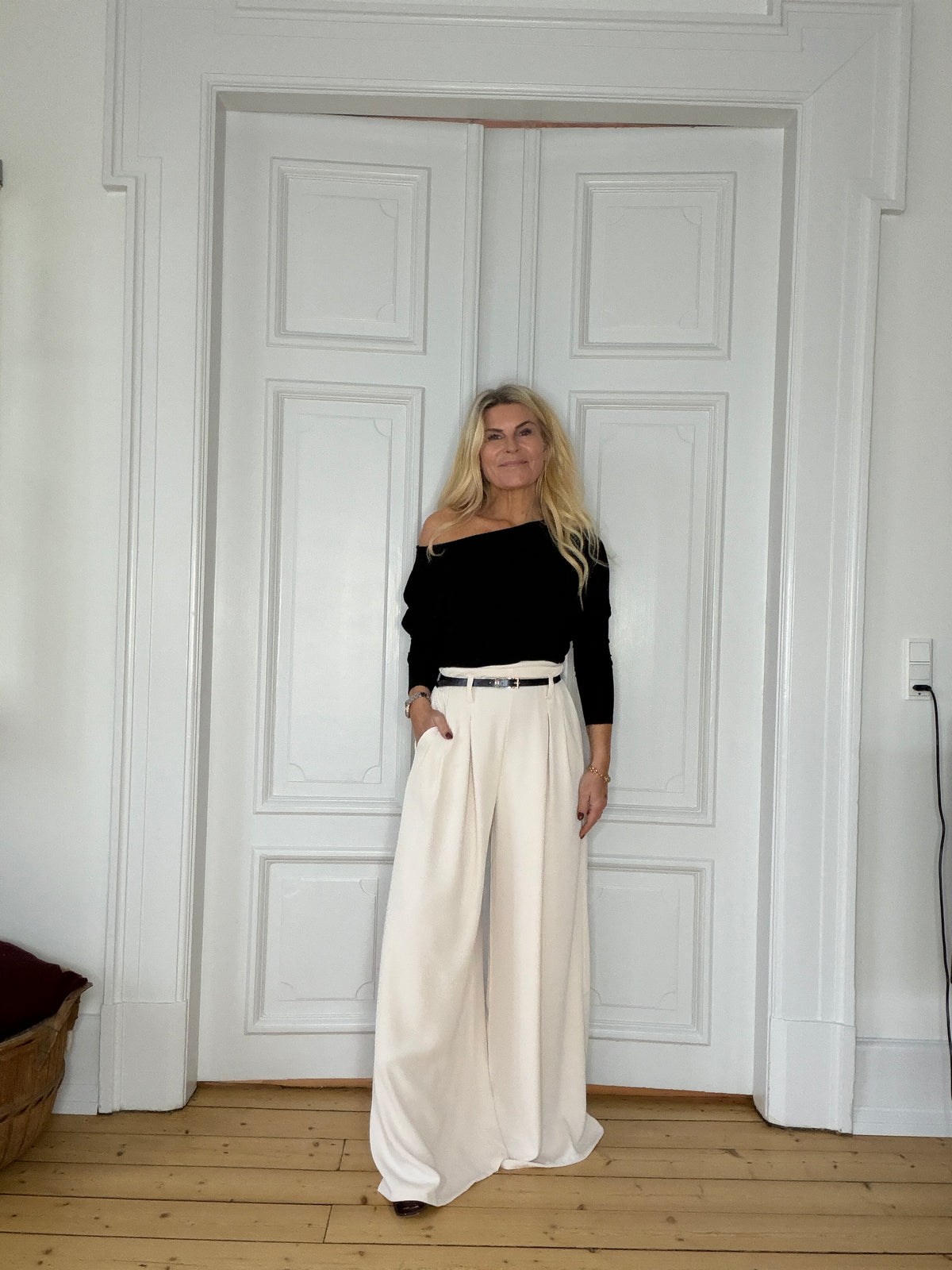 Lila pants Offwhite