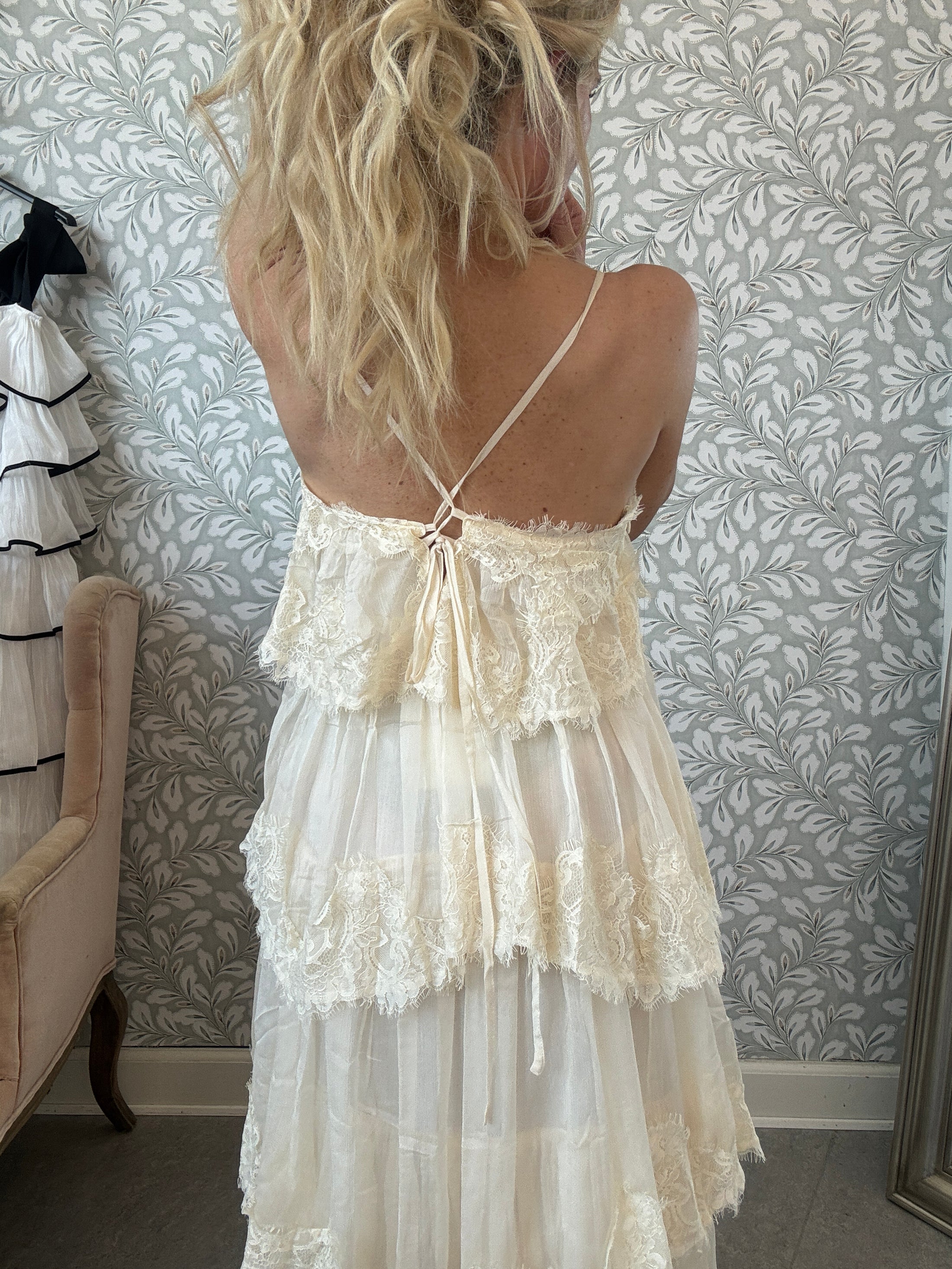 Zanzi dress Offwhite