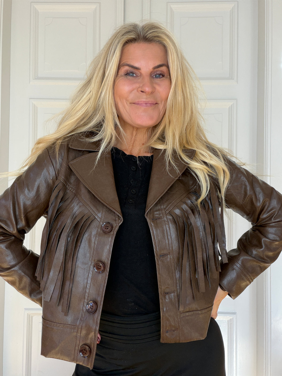 Valerie jacket Brown