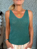 Load image into Gallery viewer, Cille top green
