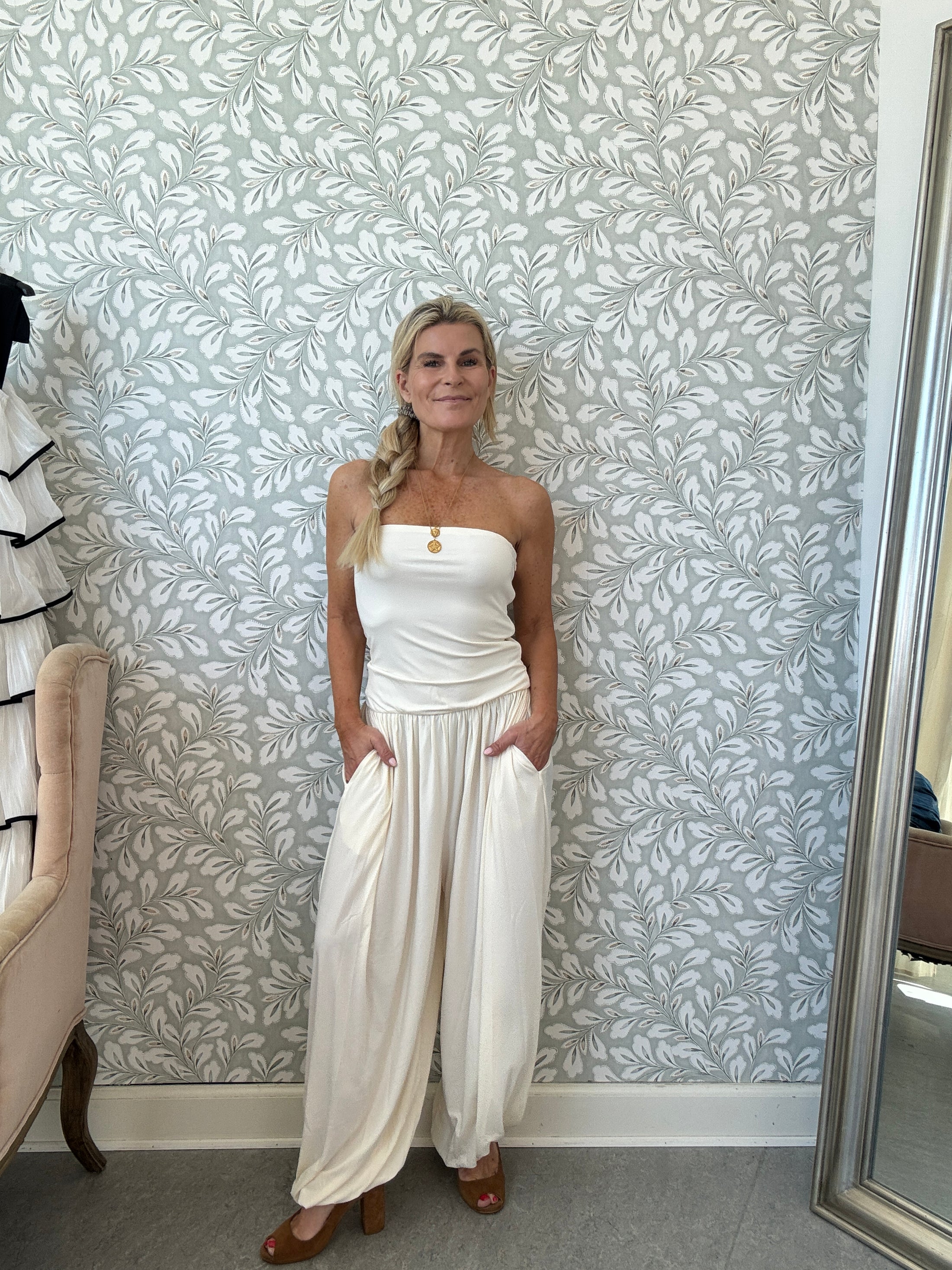 Ruka jumpsuit Offwhite