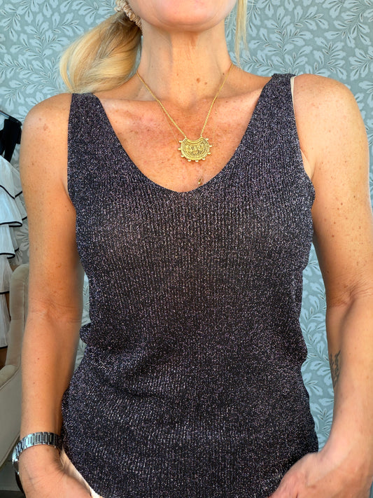 Cille top Black