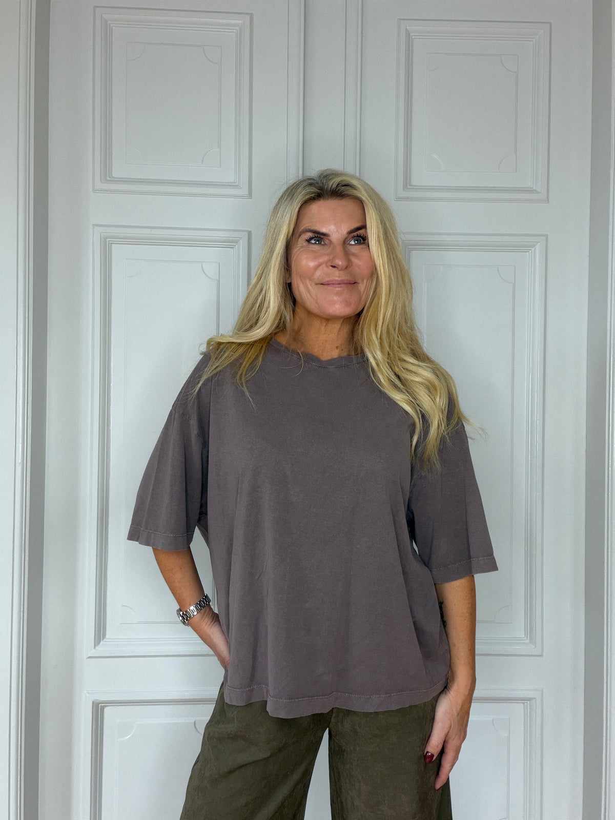 Paula t-shirt Dusty Rose