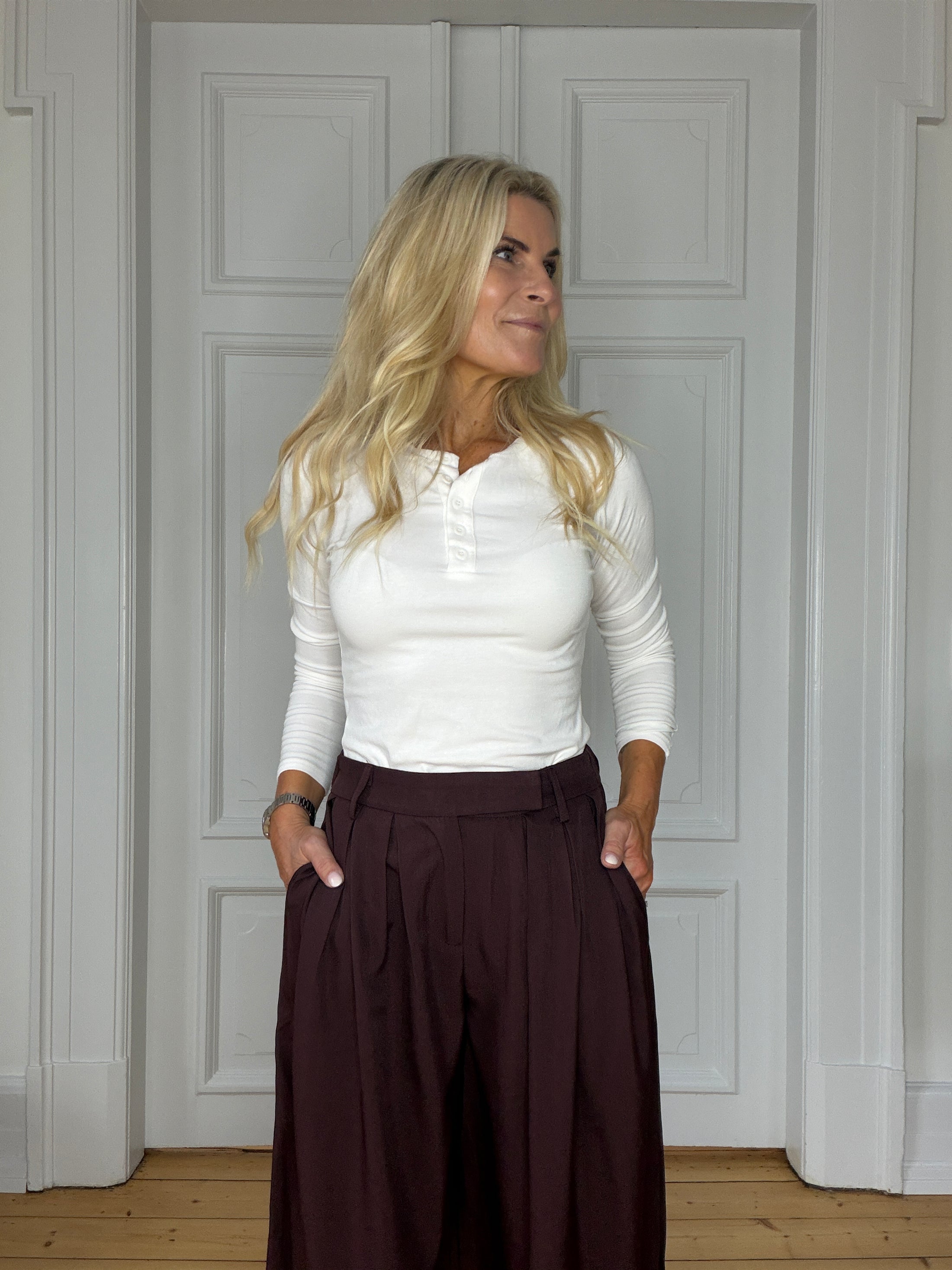 Kate pants plum