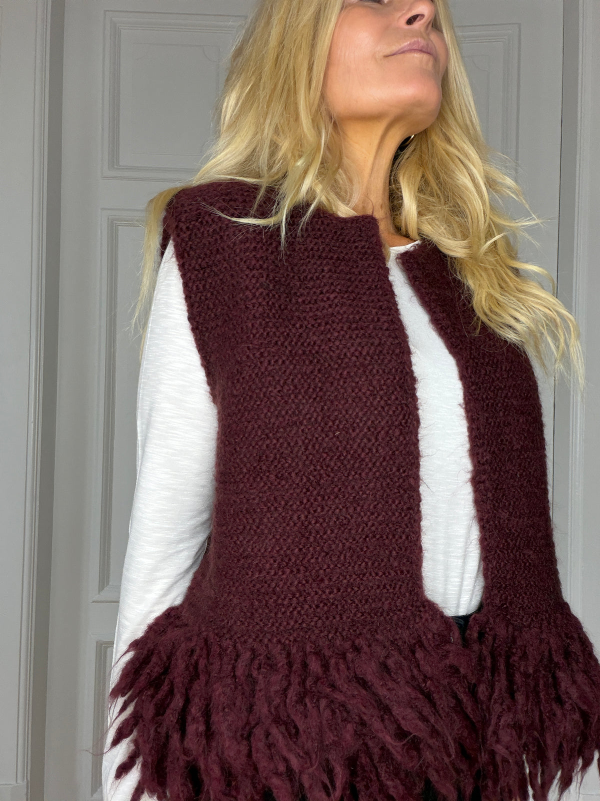 Chile vest bordeaux