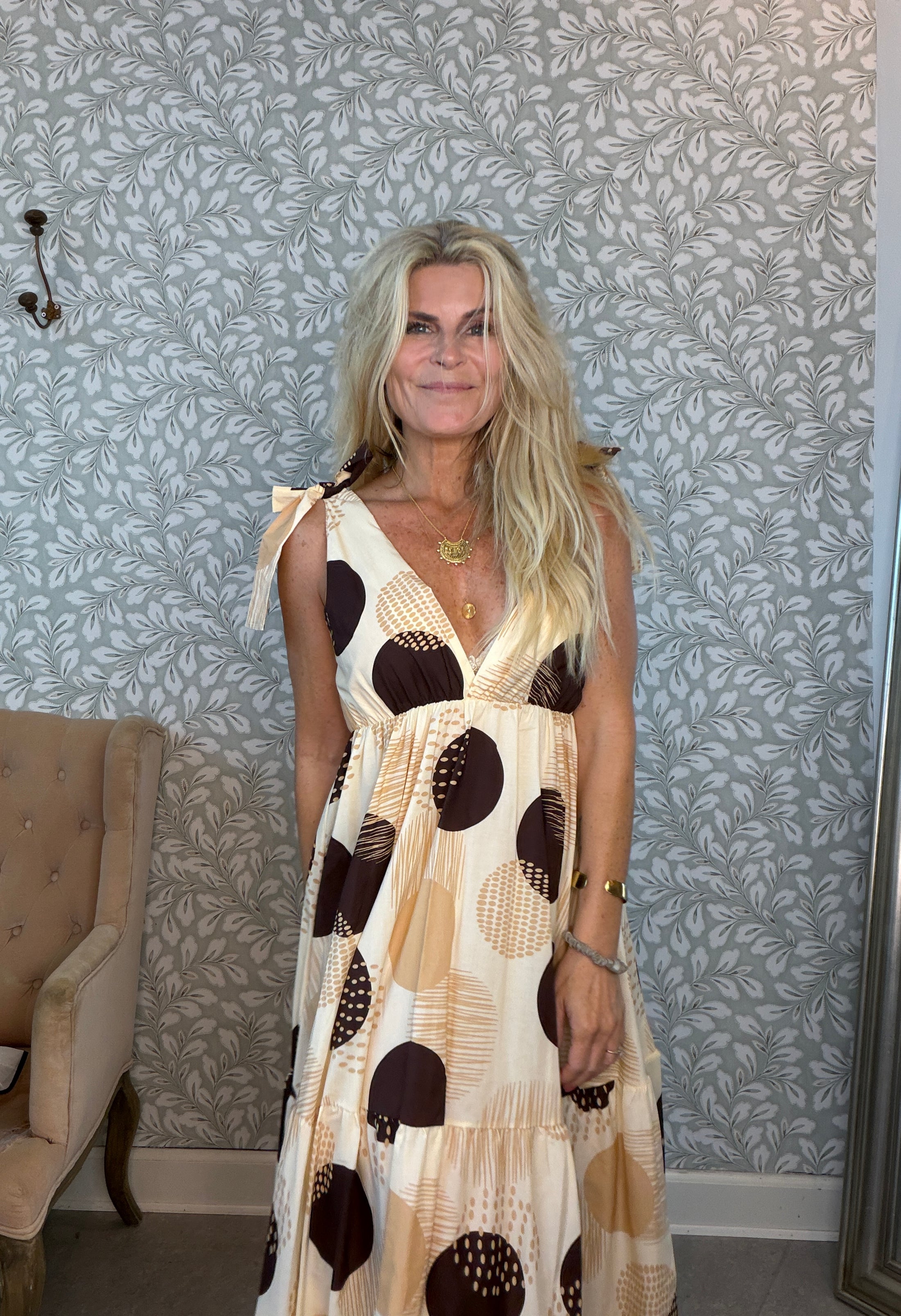 Sila dress Brown