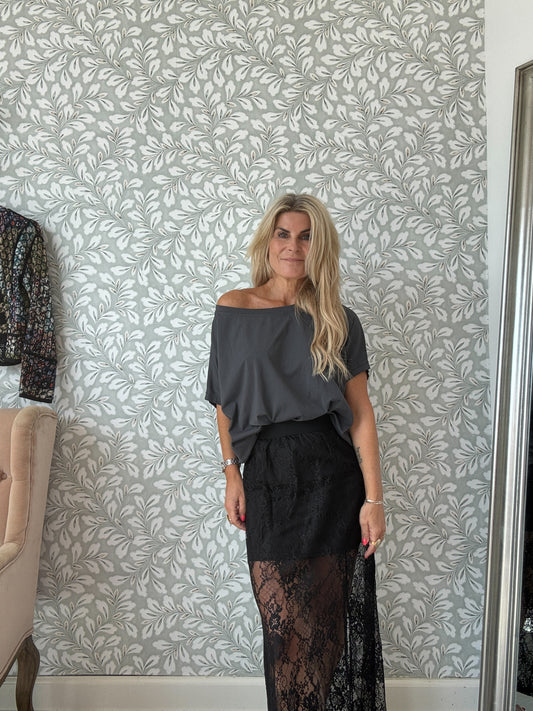 Bibbi skirt Black