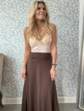 Load image into Gallery viewer, Mora Skirt Brown
