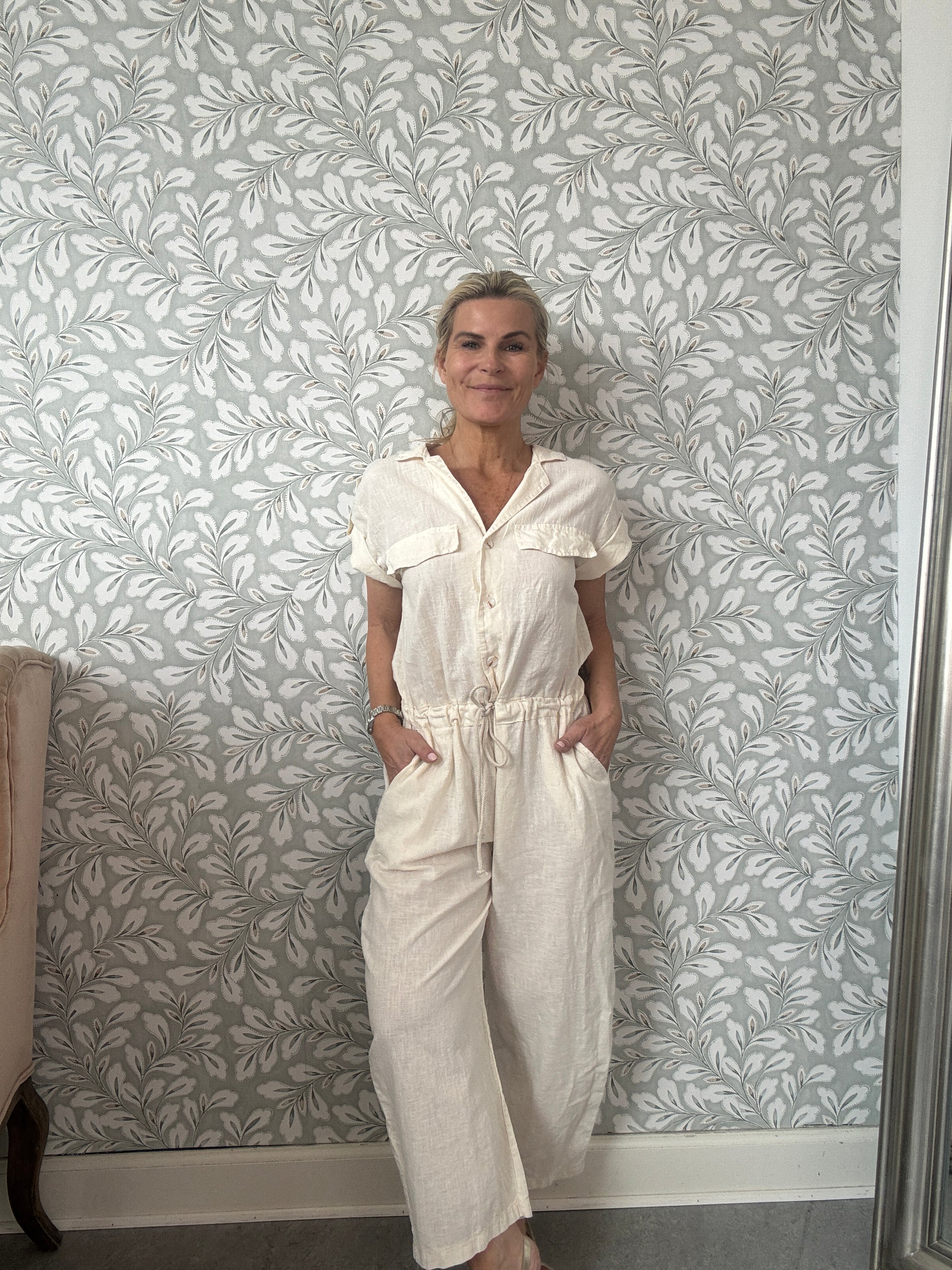 Kira jumpsuit Offwhite
