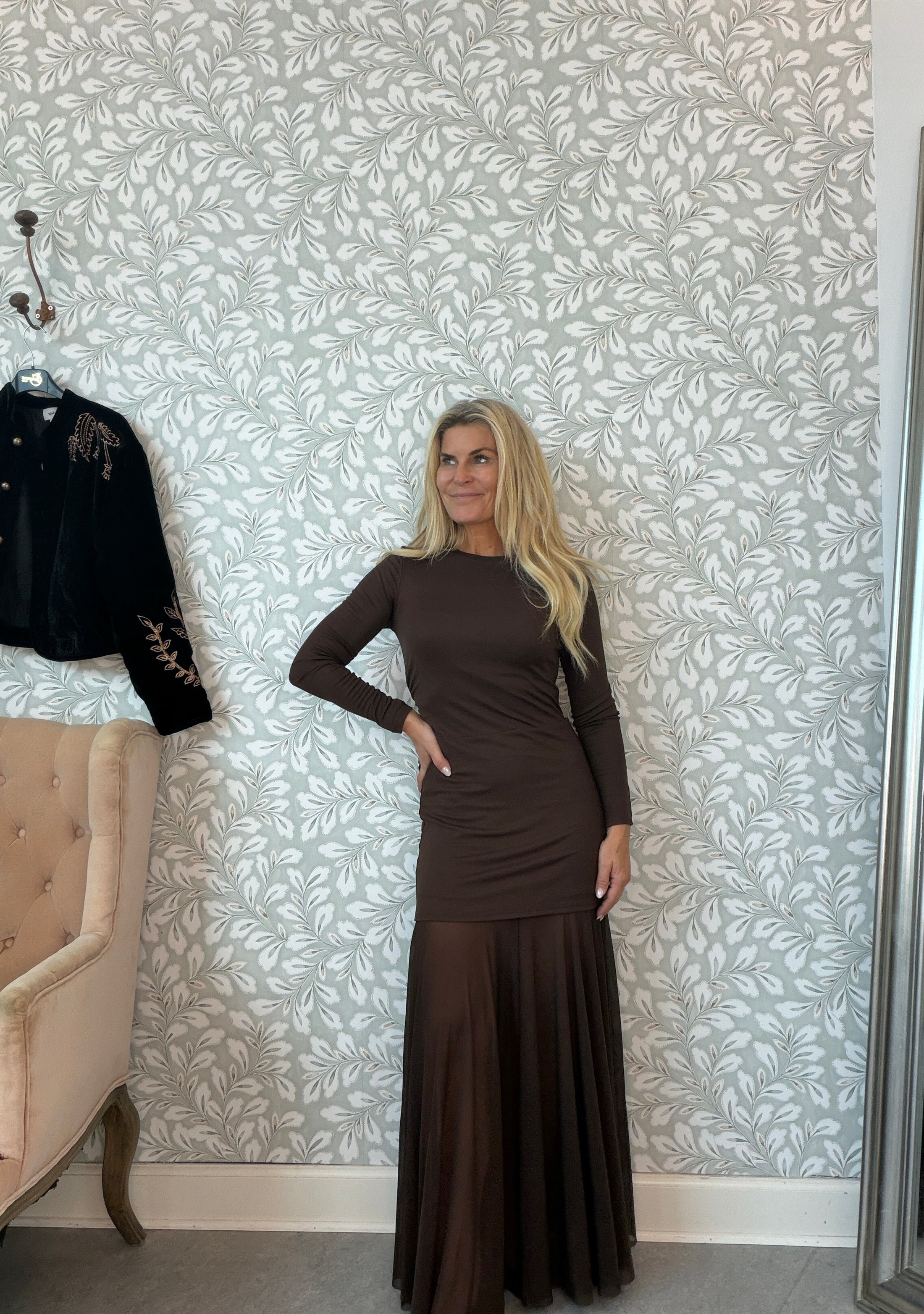 Shirley dress Brown