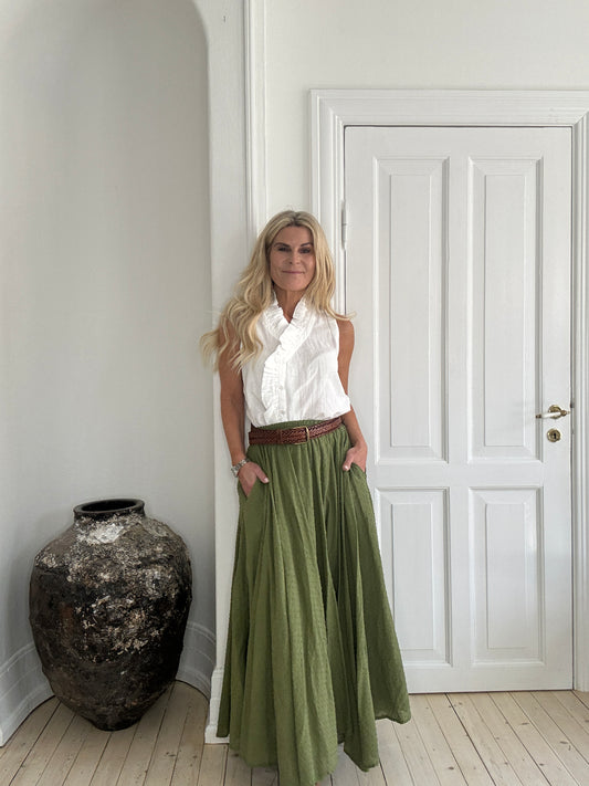 Sila skirt green