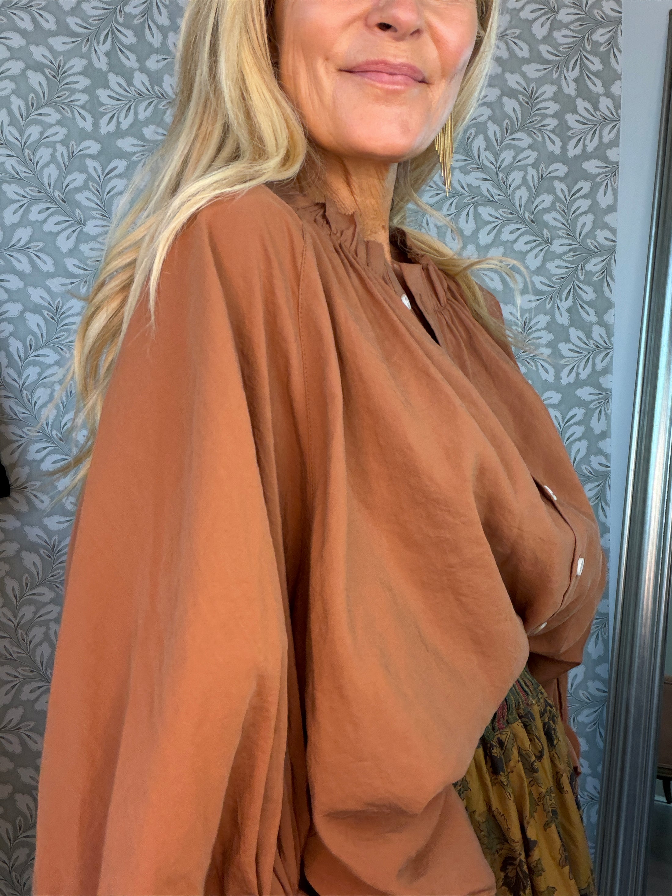 Vilda Shirt Brown