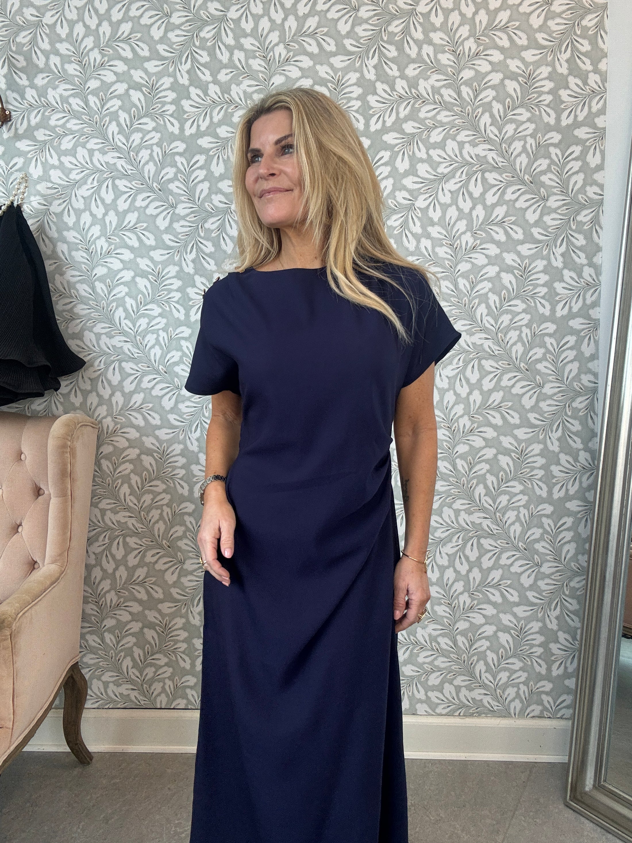 Mali dress navy