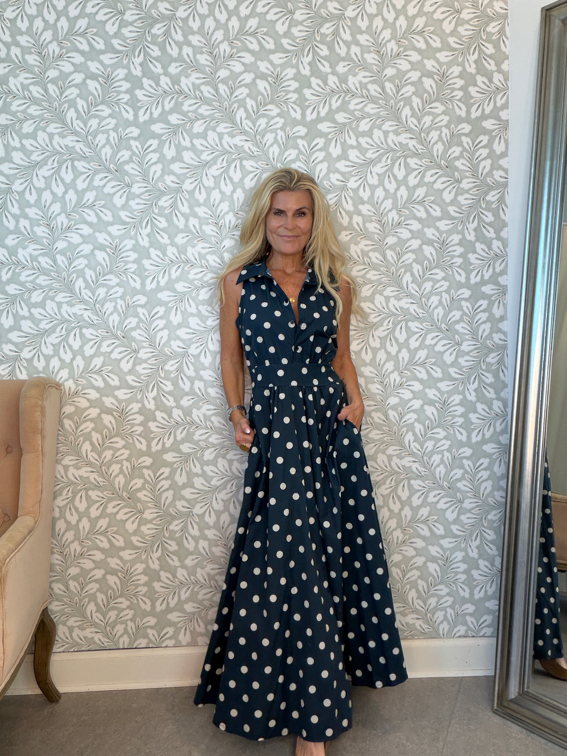 Darling dress navy