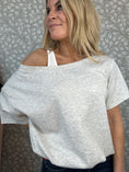 Load image into Gallery viewer, Boxy shirt with top Grey
