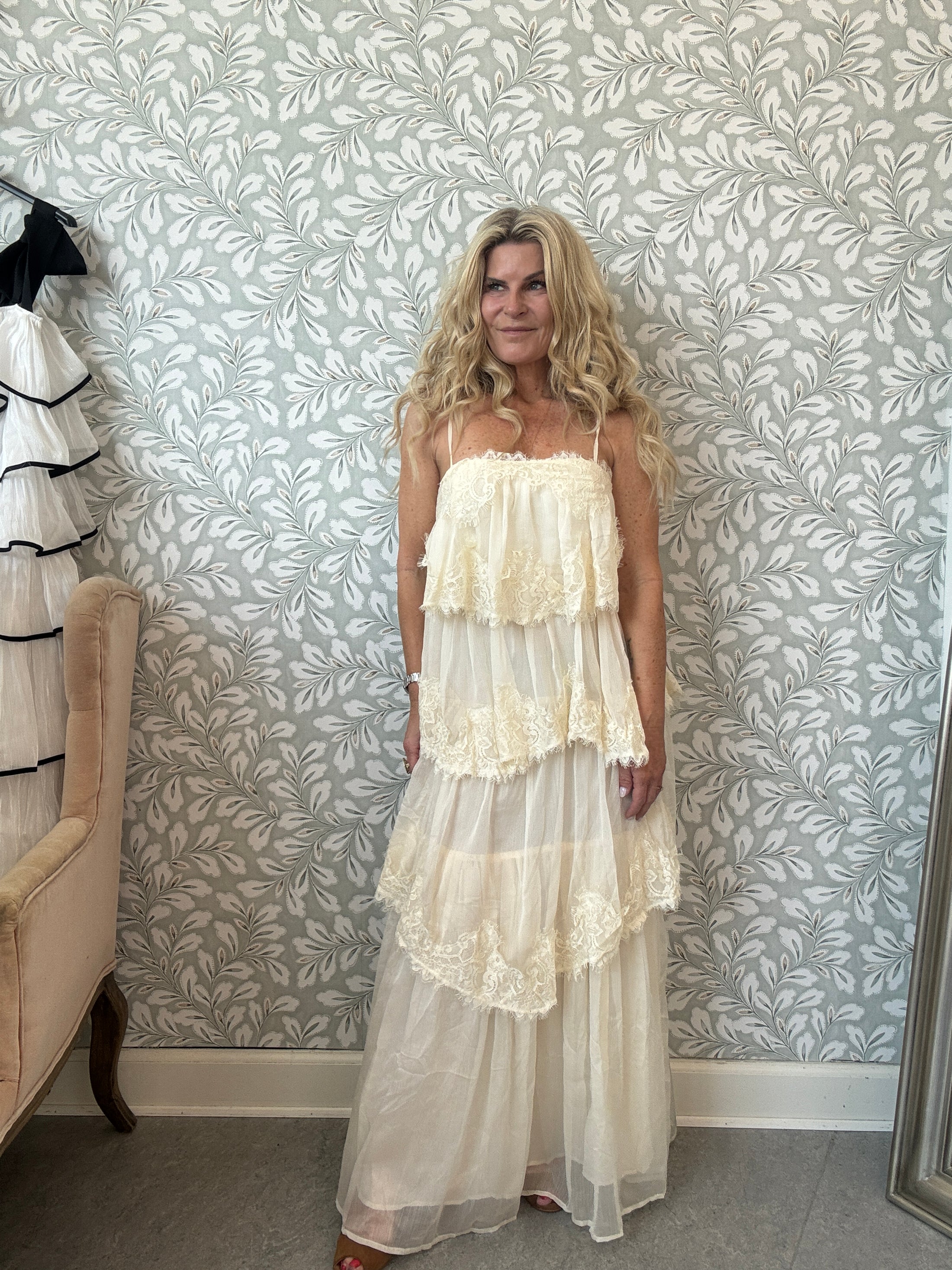 Zanzi dress Offwhite