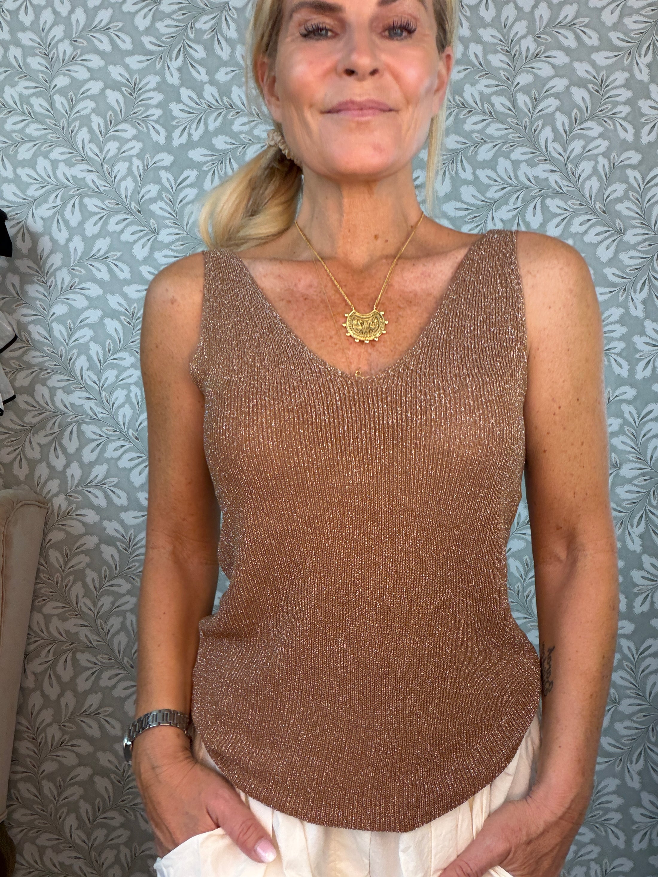 Cille top latte