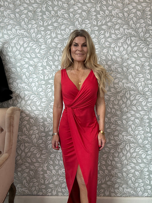 Red dress