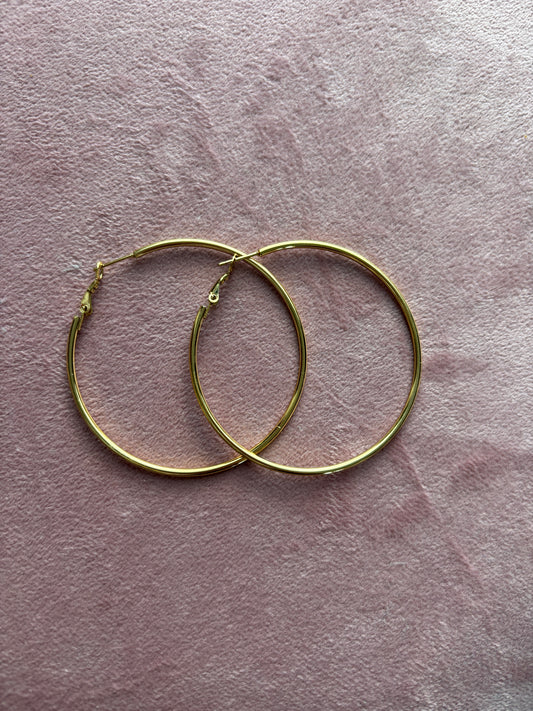 Hoops earrings